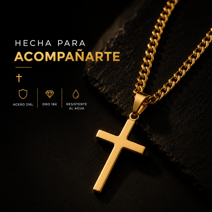 ✝️ COLLAR FE ETERNA | INCLUYE CAJA DE REGALO 🎁