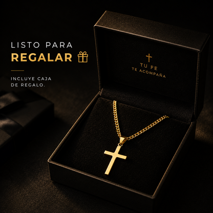 ✝️ COLLAR FE ETERNA | INCLUYE CAJA DE REGALO 🎁
