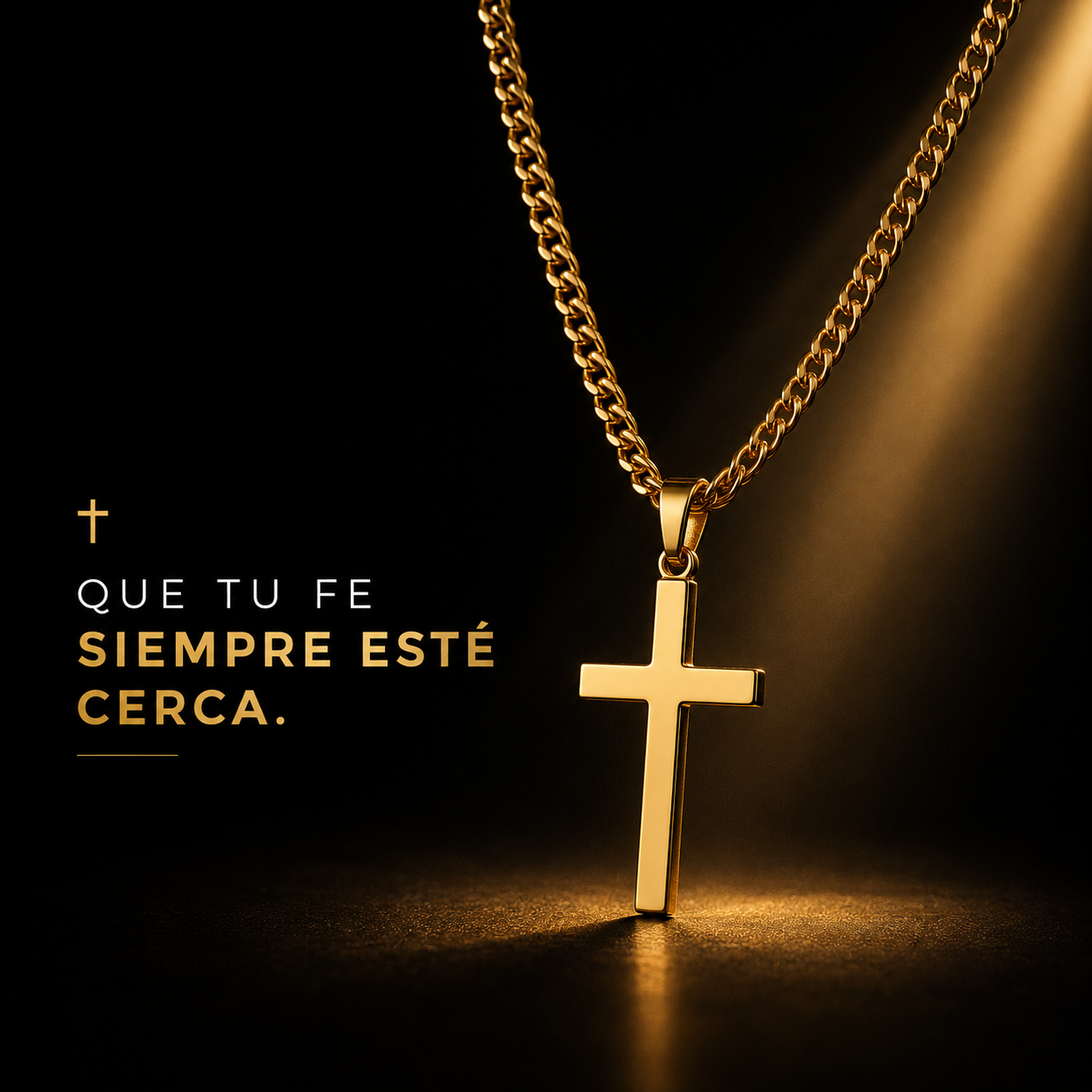 ✝️ COLLAR FE ETERNA | INCLUYE CAJA DE REGALO 🎁