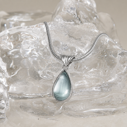 COLLAR GOTA DE AGUA 💧 ELEGANCIA PURA 💎😍