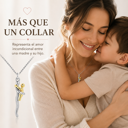 COLLAR ABRAZO ETERNO ❤️ MADRE E HIJO ⭐