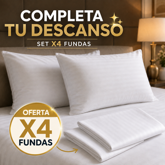 SET X4 FUNDAS HOTELERAS ✨