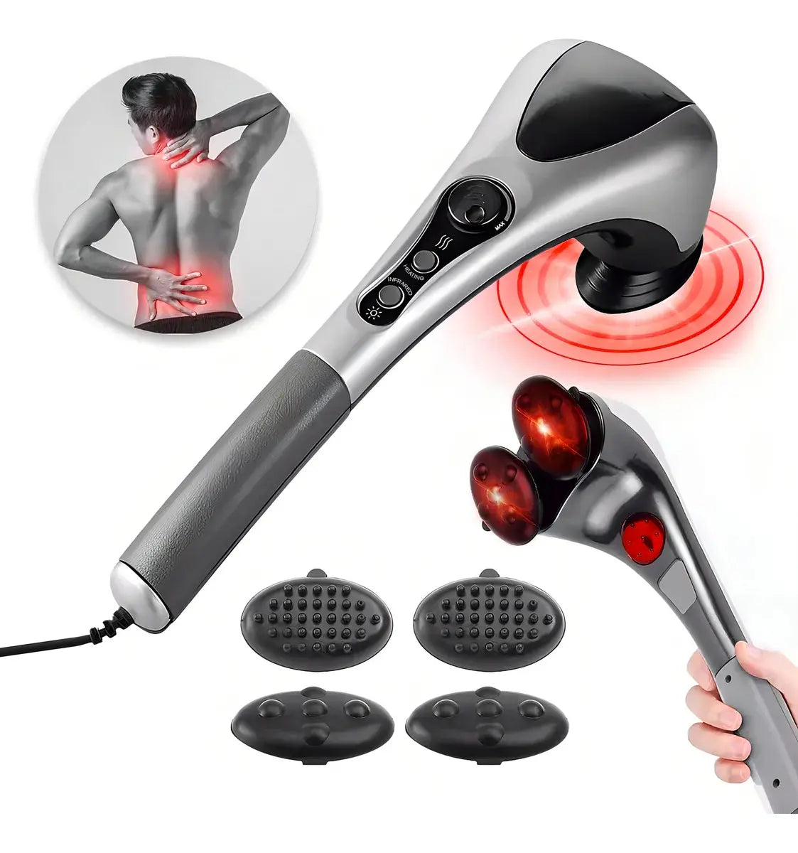 Masajeador Corporal B2000 Profesional- Alivio instantaneo✨