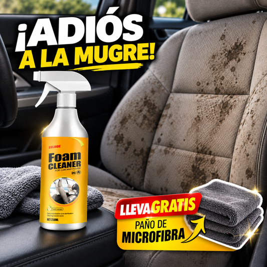 FOAM CLEANER | ESPUMA LIMPIADORA PARA CARROS 🚗✨