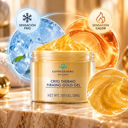✨ CRYOGOLD™: PIEL MÁS FIRME, MENOS FLACIDEZ VISIBLE 💛