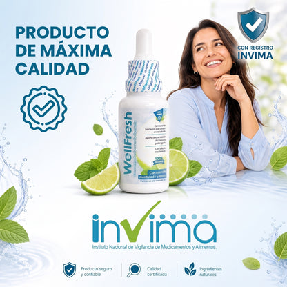 WELL FRESH | ELIMINA BACTERIAS QUE CAUSAN MAL ALIENTO ✨ 🦠