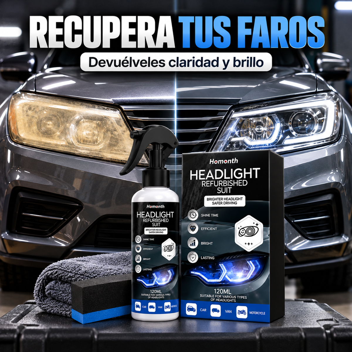 RESTAURADOR DE FAROLAS PRO™ ⚡️