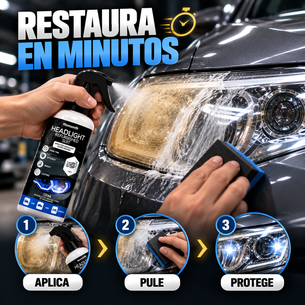 RESTAURADOR DE FAROLAS PRO™ ⚡️