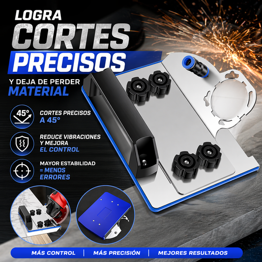 Soporte para Pulidora Corte biselado: Logra Cortes Perfectos y Acabados Profesionales 🛠️