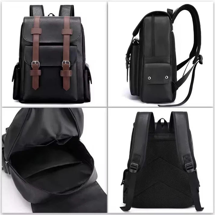 Morral de Cuero Mónaco Vintage: HOY 50% DCTO 🔥