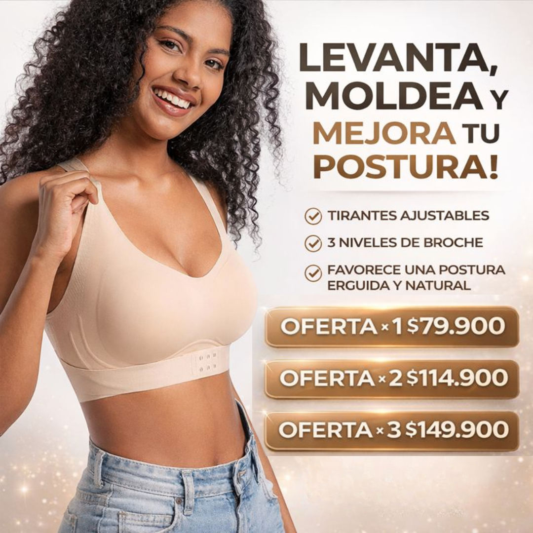 Top Corrector de Postura – Moldea tu figura, alivia tu espalda | ¡HOY con DCTO especial! 🛒