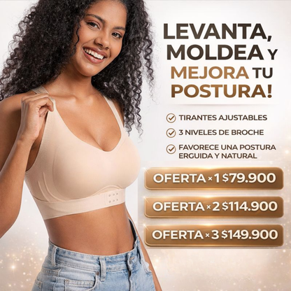 Top Corrector de Postura – Moldea tu figura, alivia tu espalda | ¡HOY con DCTO especial! 🛒