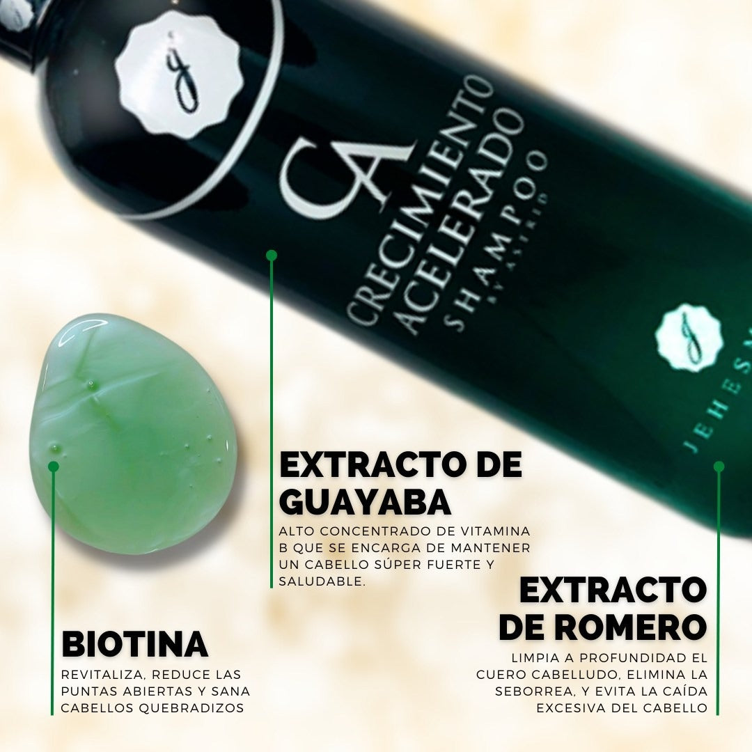 ¡No te quedes calvo! 🌿 Kit Capilar PRO: 1 Shampoo + 1 Minoxidil + 1 Ouhoe
