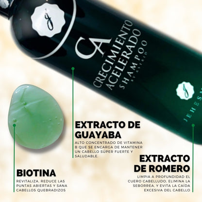 ¡No te quedes calvo! 🌿 Kit Capilar PRO: 1 Shampoo + 1 Minoxidil + 1 Ouhoe
